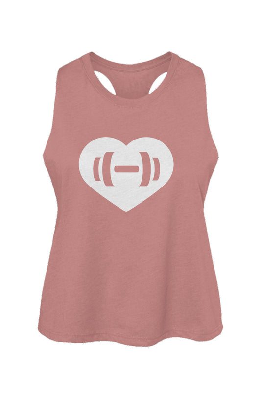 Women's Racerback Cropped Tank